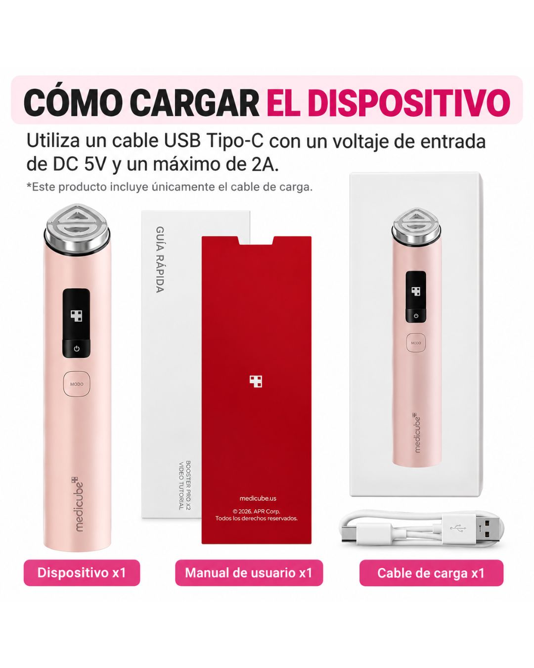 LumiFace™ — Dispositivo Facial LED 7 en 1